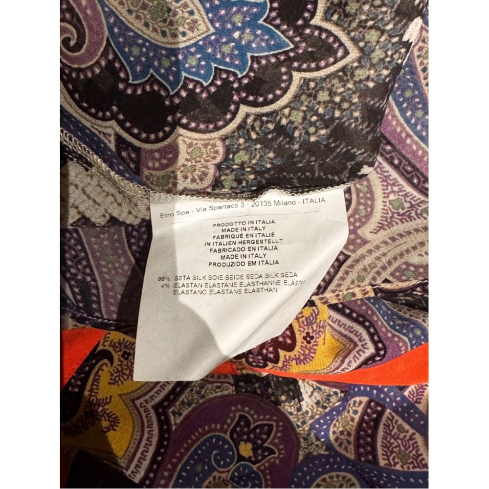 Etro Paisley Sleeveless Top - Picture 6 of 6